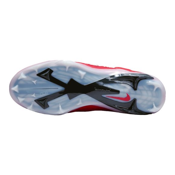 Nike Men\'s Alpha Menace Elite 3 Football Cleats Red White Size 15 NEW